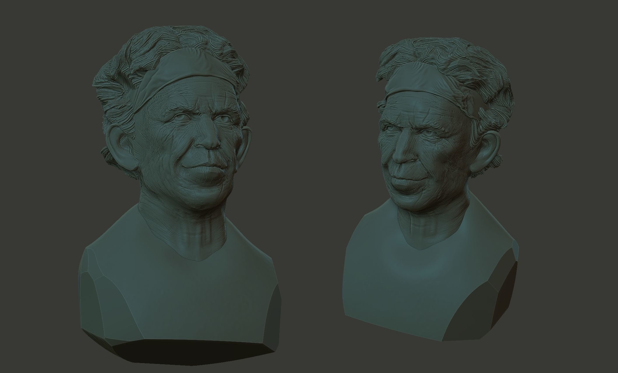Keith Richards 3D print model_2