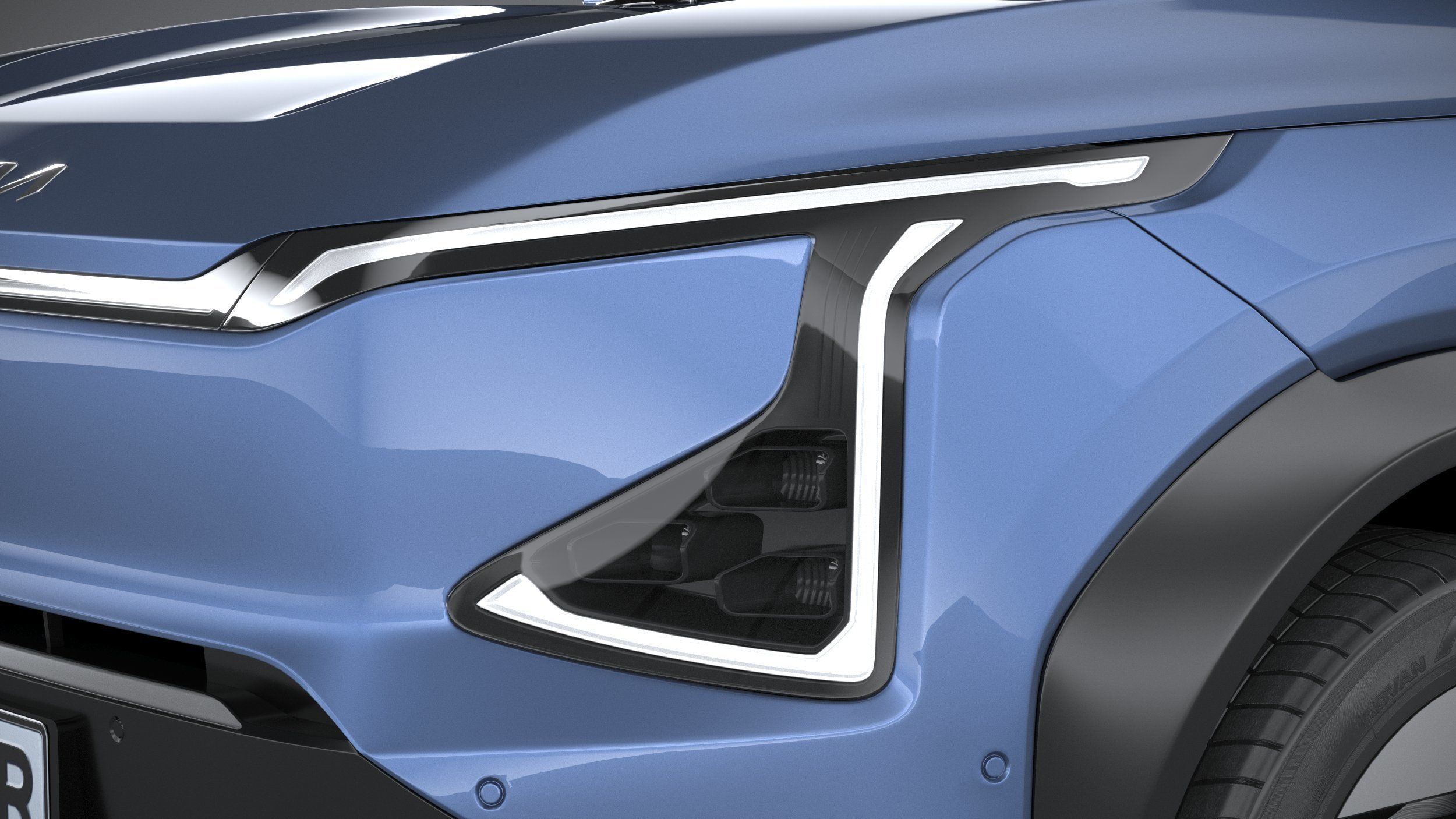 Kia EV5 2024 3D model_14