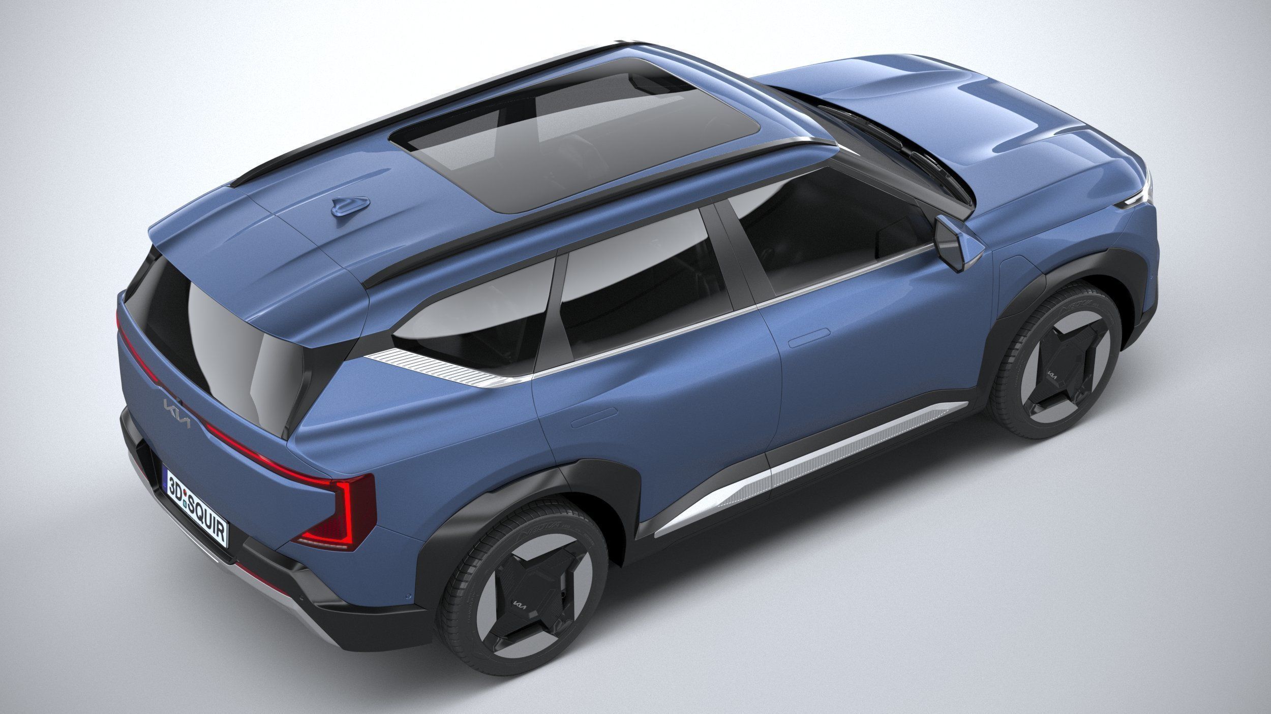 Kia EV5 2024 3D model_10