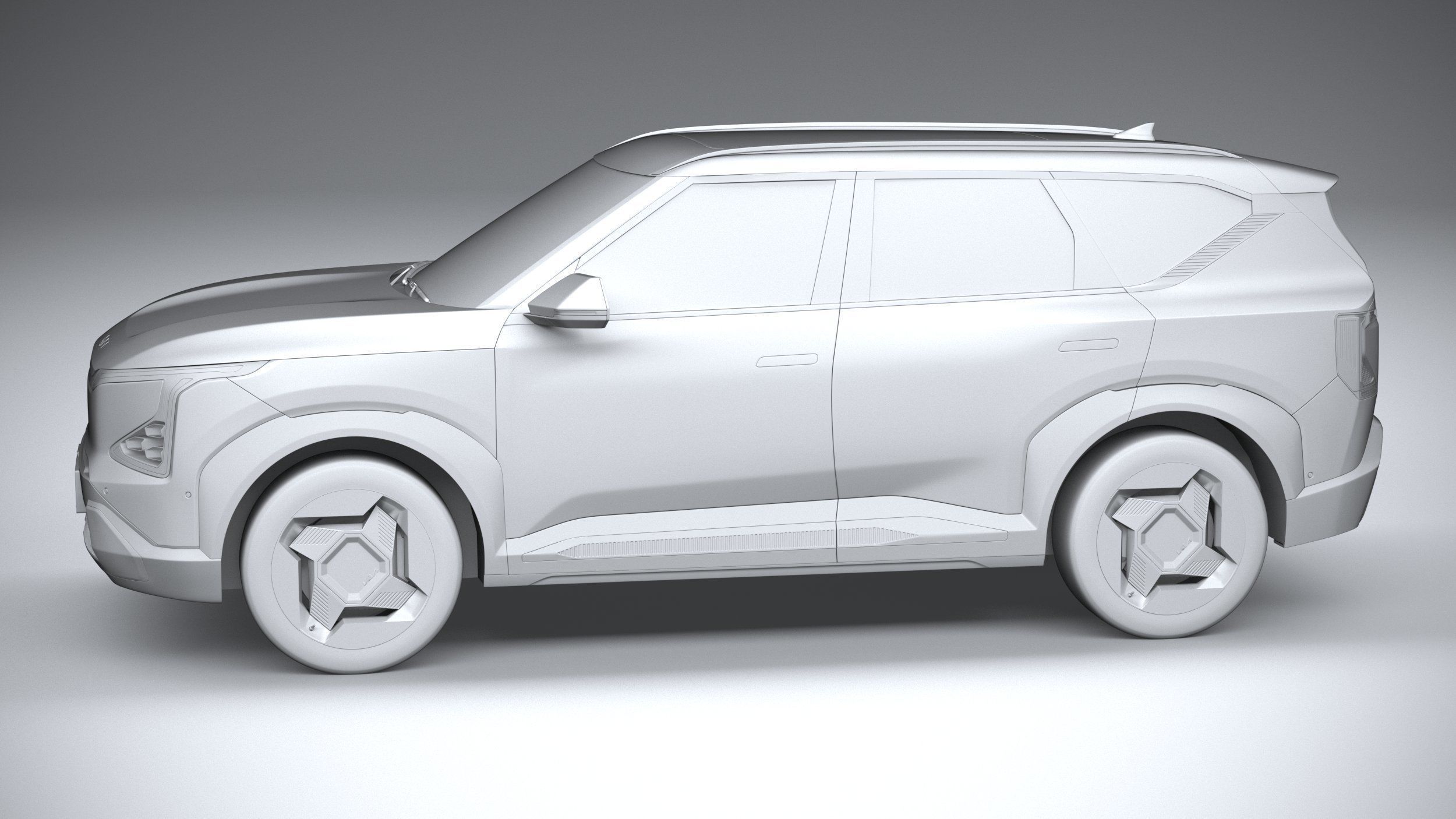 Kia EV5 2024 3D model_22