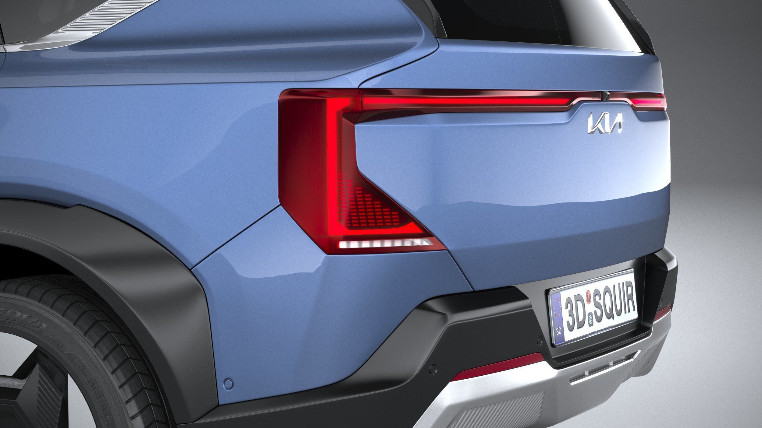 Kia EV5 2024 3D model_6