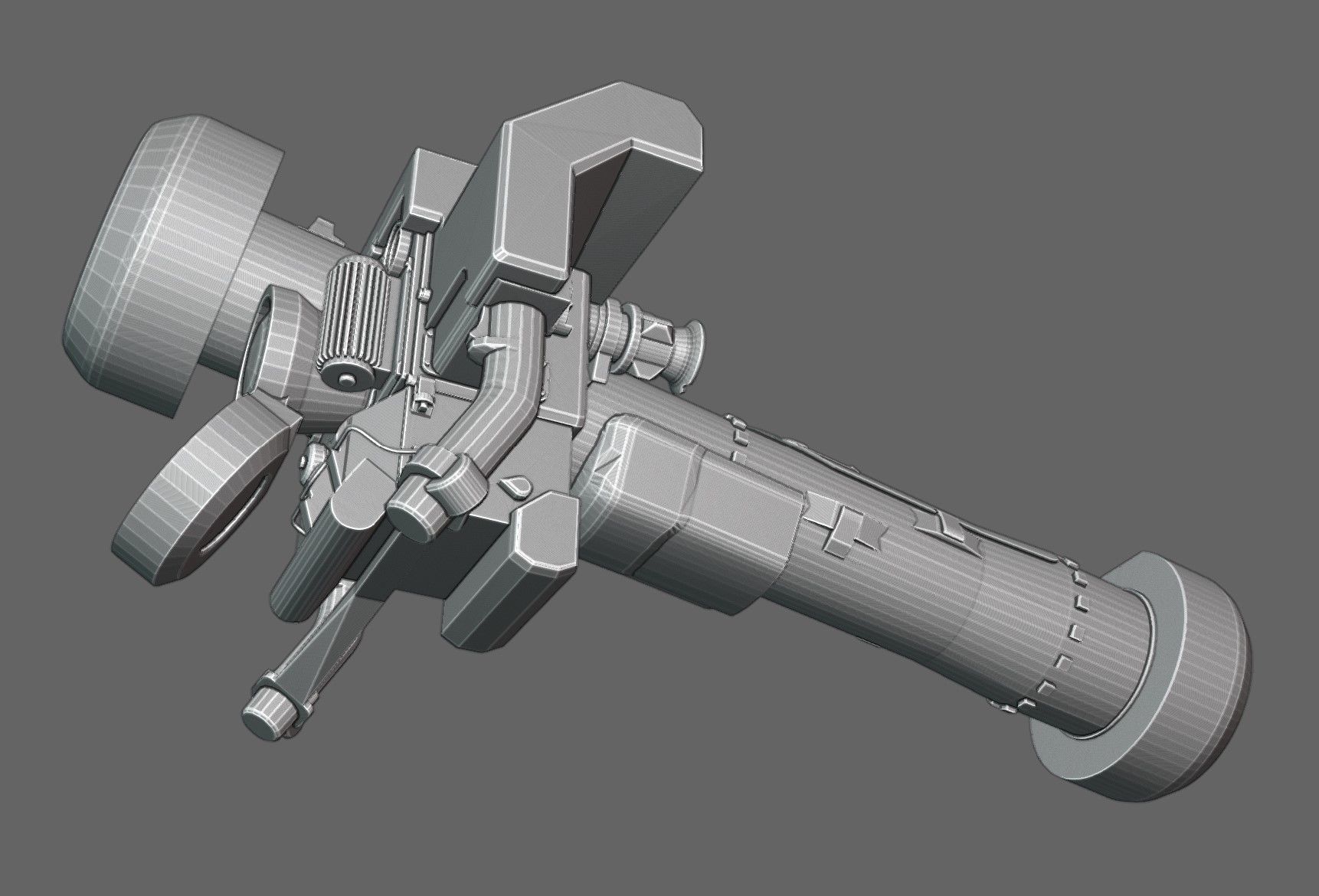 JAVELIN FGM-148 CLOSE COMBAT MISSILE SYSTEM 3D model_5