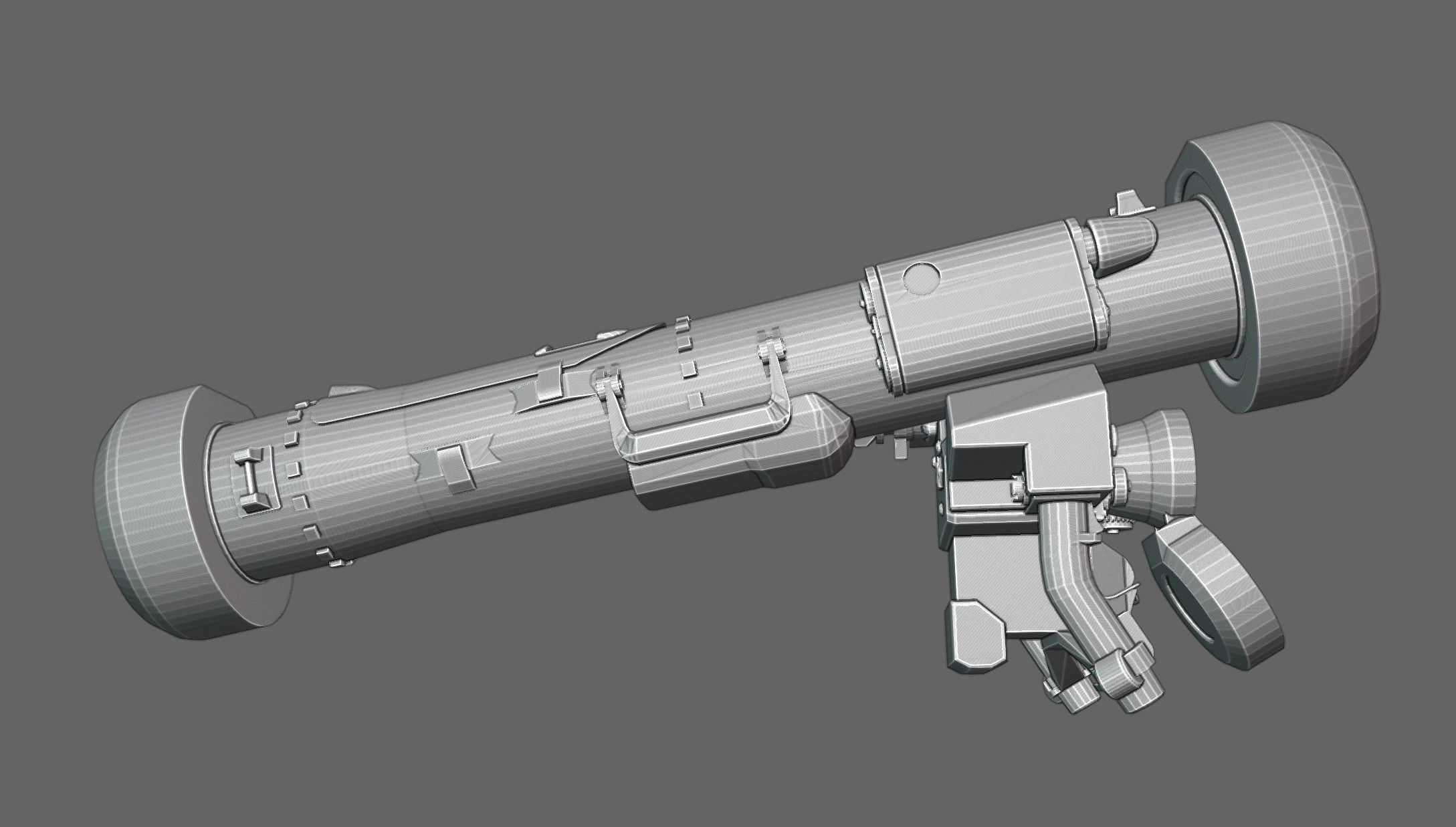 JAVELIN FGM-148 CLOSE COMBAT MISSILE SYSTEM 3D model_29