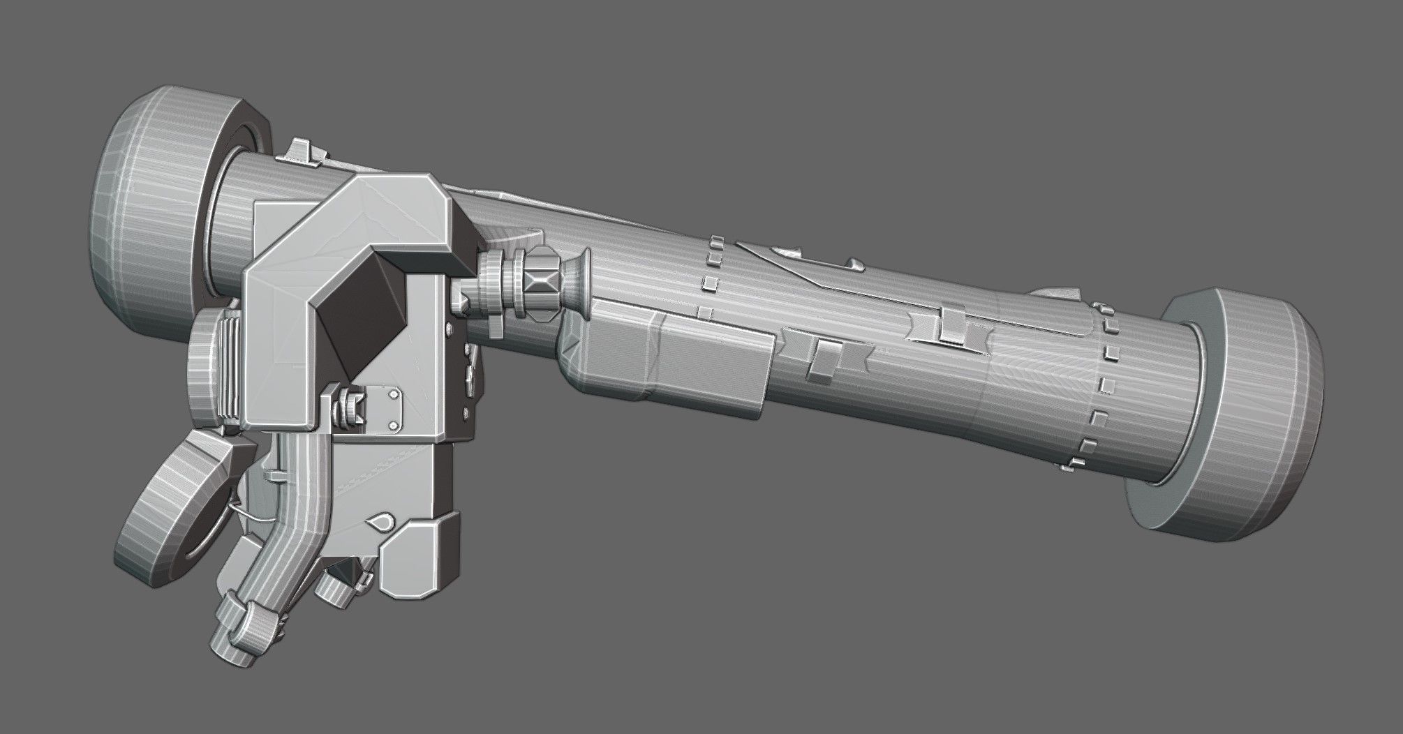 JAVELIN FGM-148 CLOSE COMBAT MISSILE SYSTEM 3D model_4
