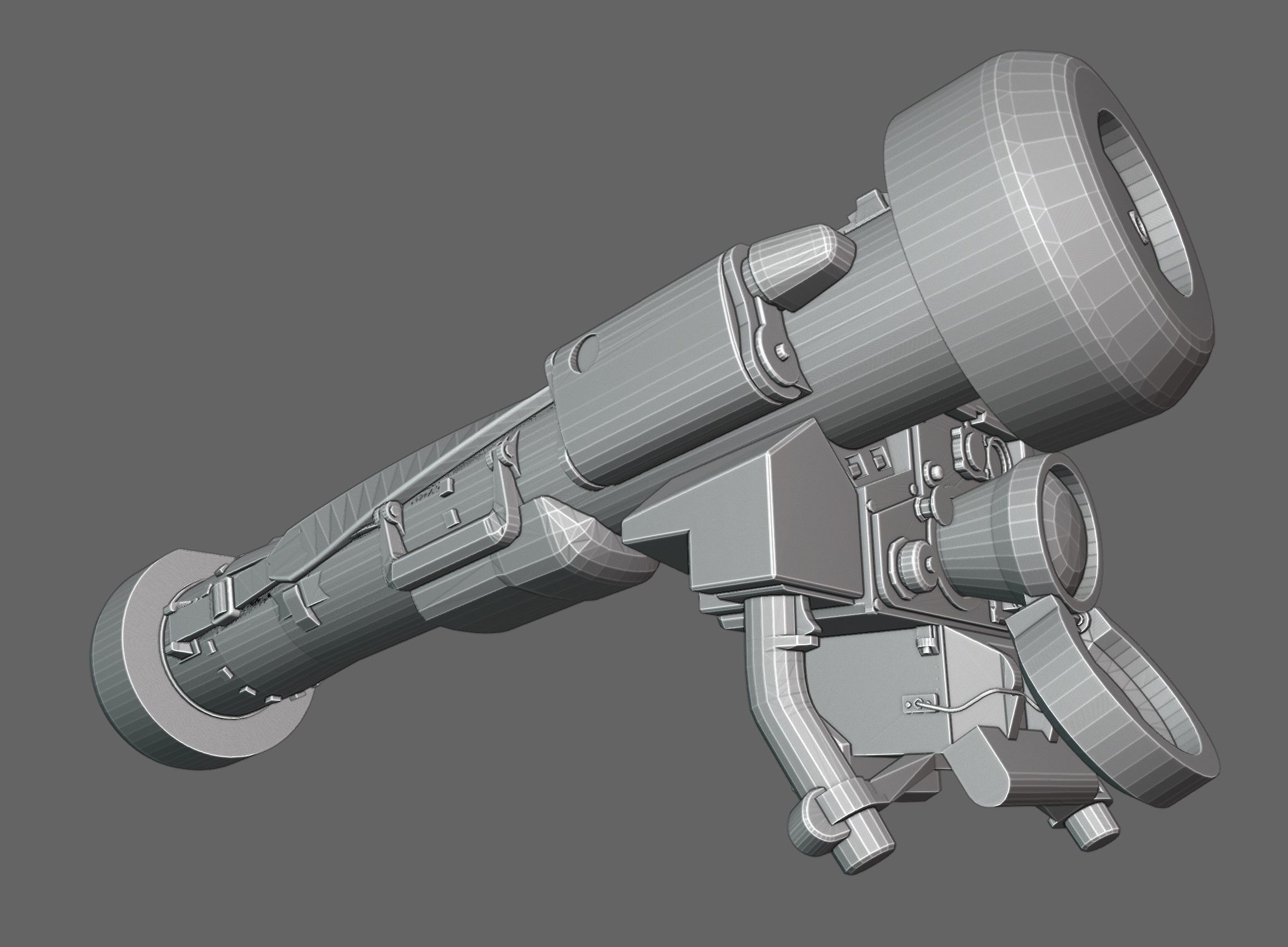 JAVELIN FGM-148 CLOSE COMBAT MISSILE SYSTEM 3D model_26