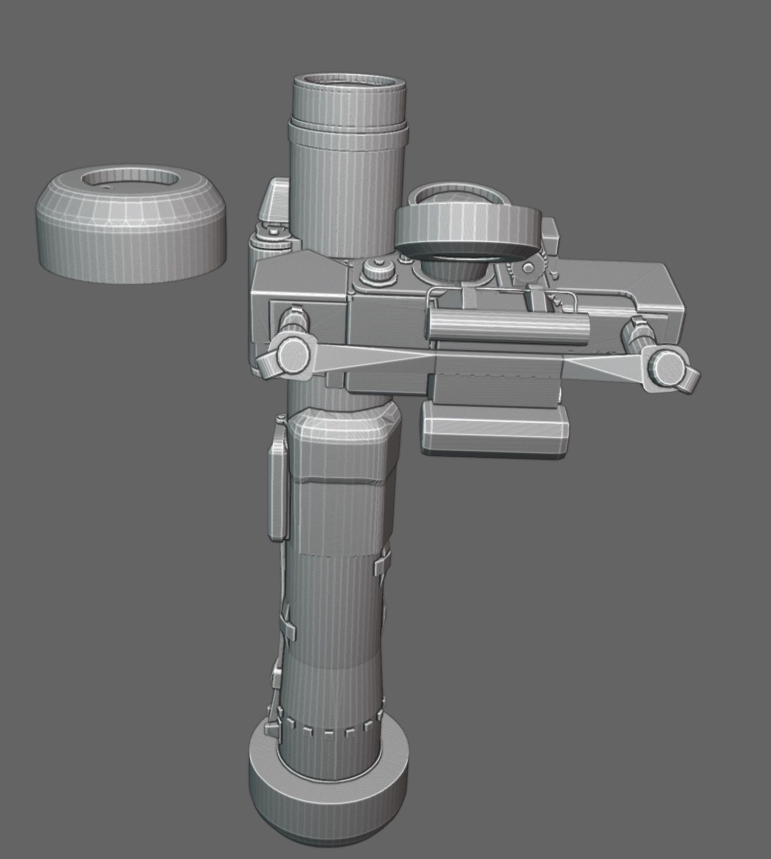 JAVELIN FGM148 CLOSE COMBAT MISSILE SYSTEM 3D model CGTrader