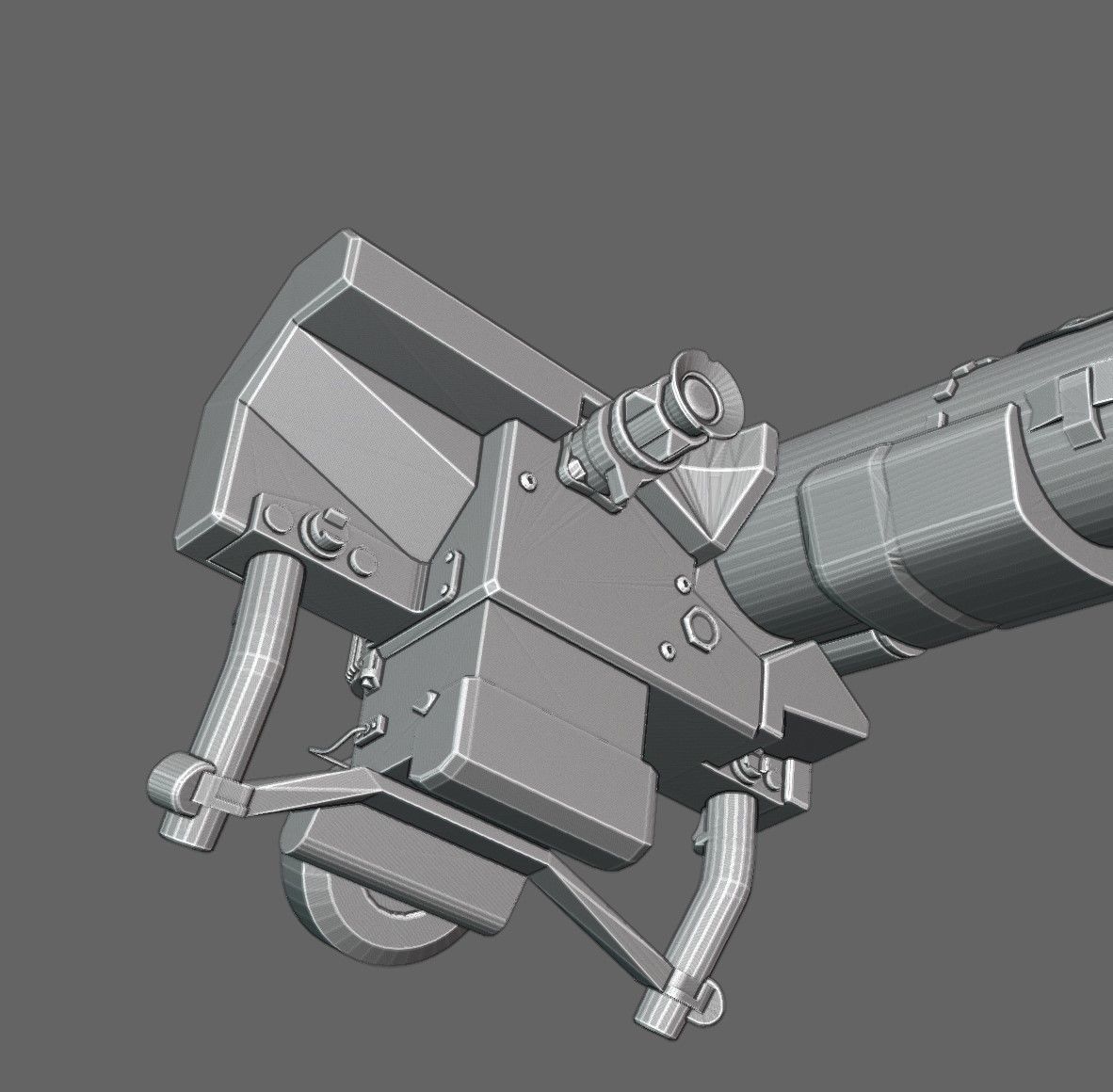 JAVELIN FGM-148 CLOSE COMBAT MISSILE SYSTEM 3D model_3