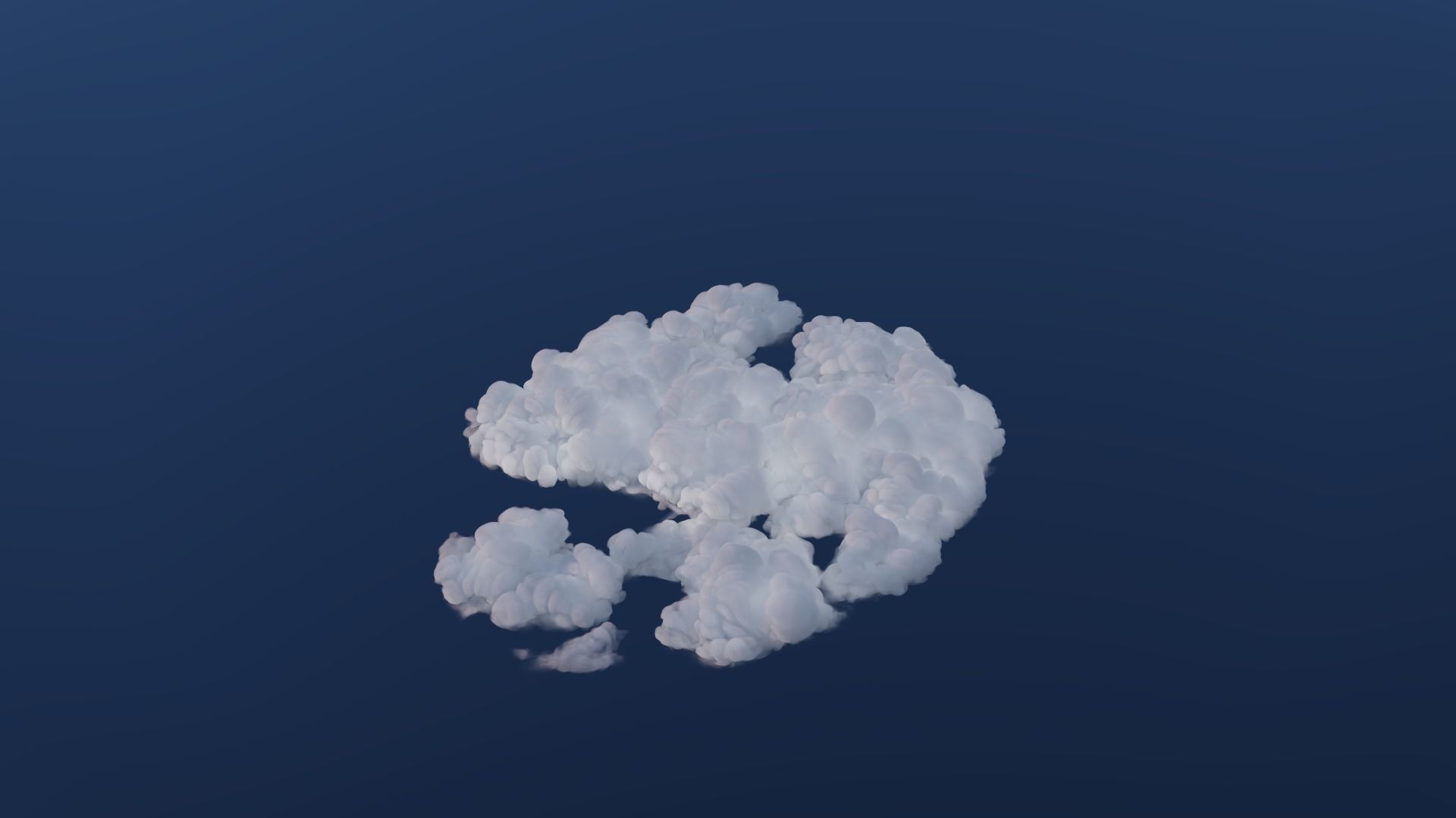 3D Volumetric Cloud Pack 3D model_6