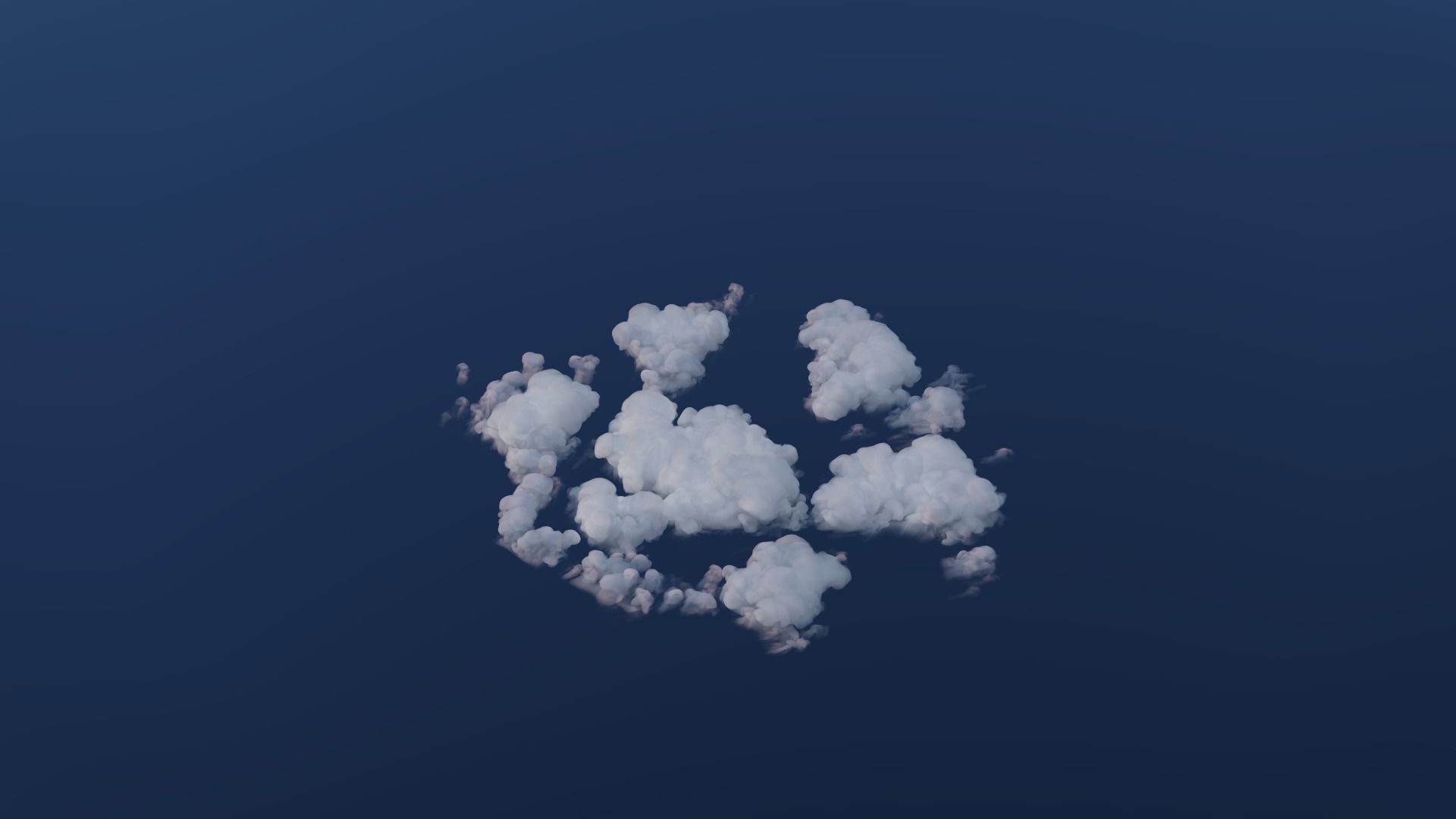 3D Volumetric Cloud Pack 3D model_4