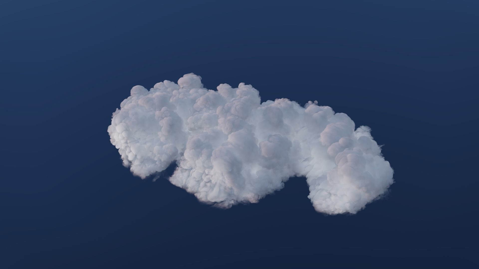 3D Volumetric Cloud Pack 3D model_8