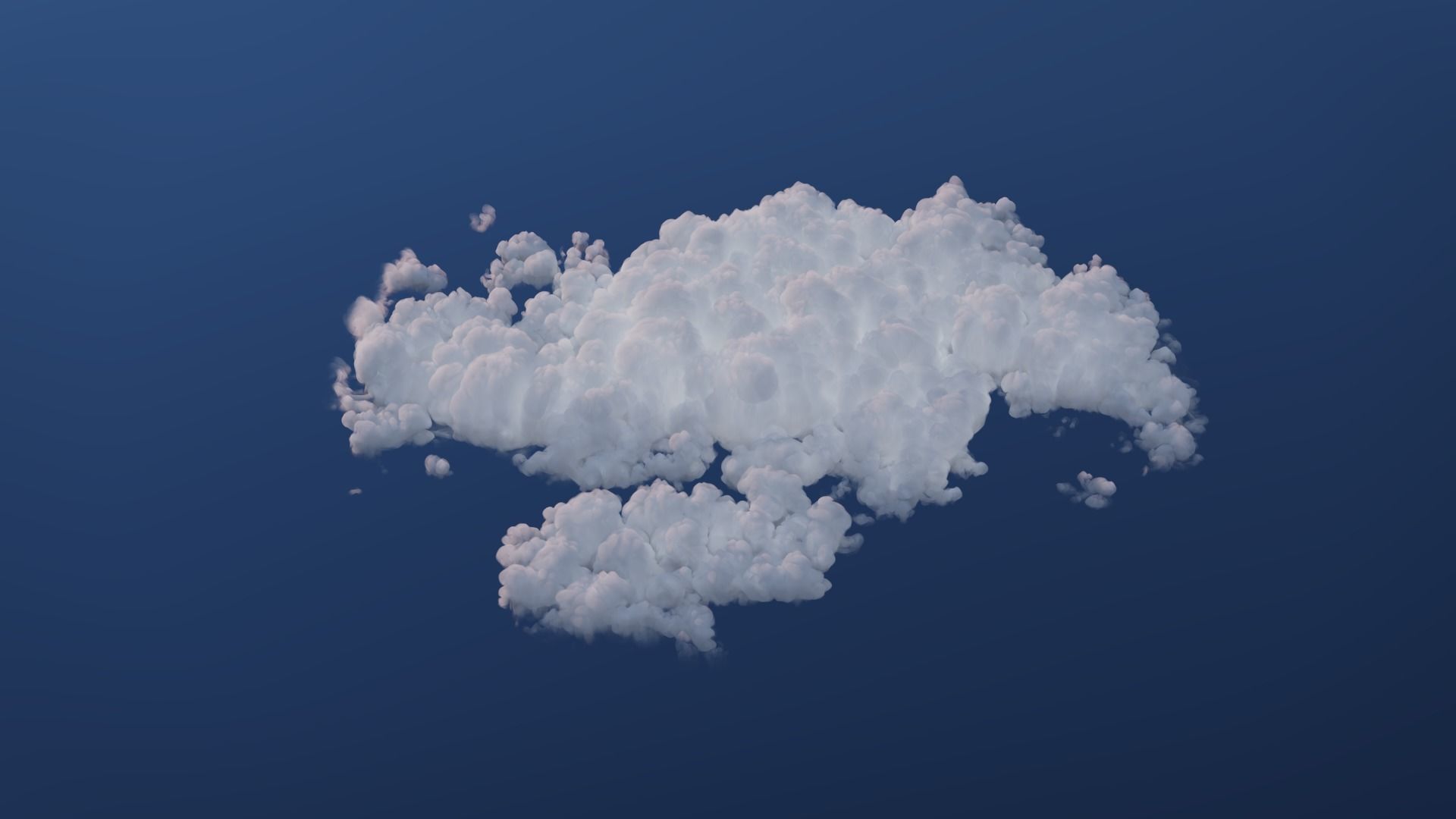 3D Volumetric Cloud Pack 3D model_7