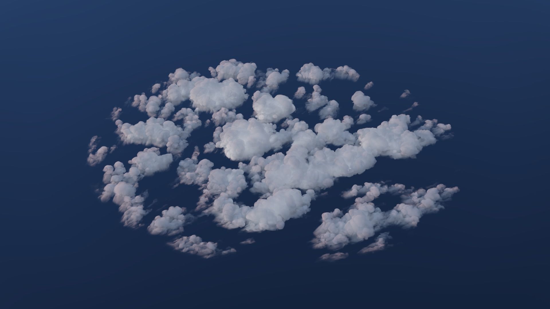 3D Volumetric Cloud Pack 3D model_5
