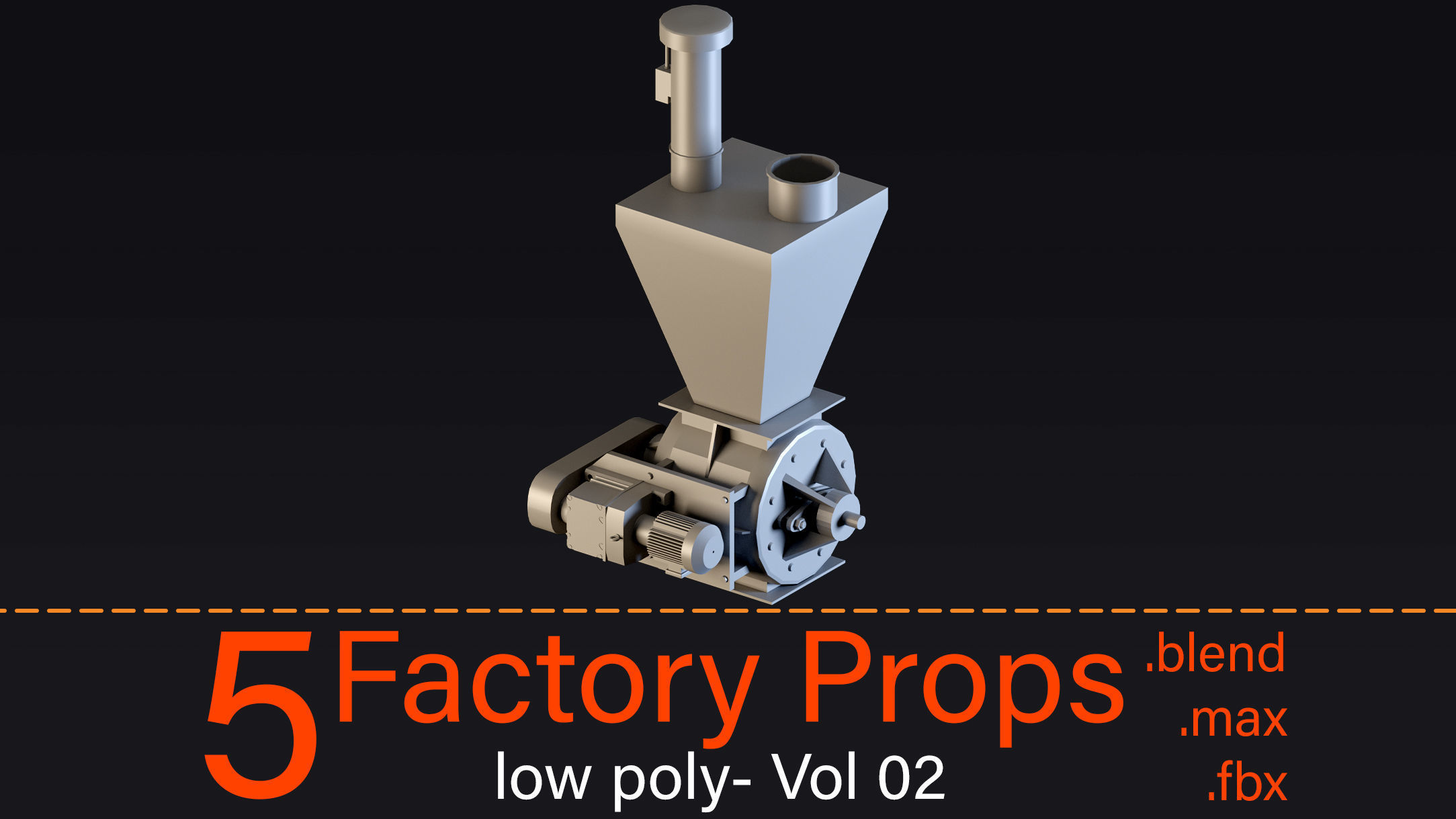 5 Factory props- Vol 02 3D model_5