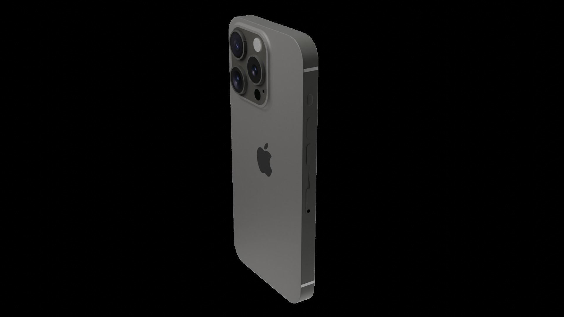 Apple iPhone 16 Pro 3D model_8
