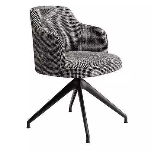 Abby Swivel Armchair by Porada