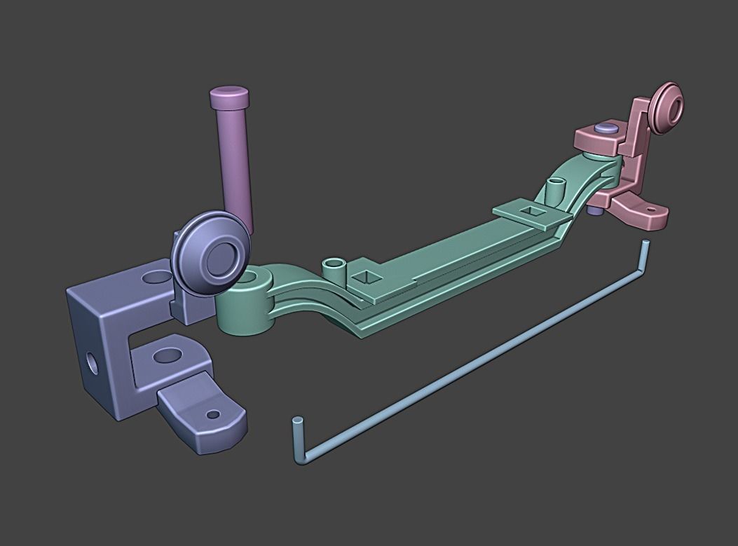 SCANIA 111 TOCO BED CABIN 3D print model_14