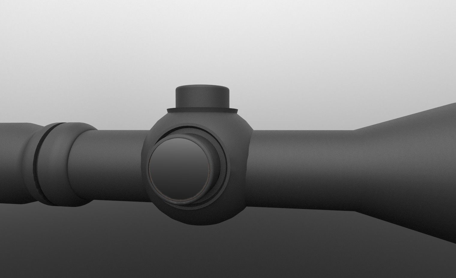  High-Resolution Weapon Lens Model Low-poly 3D model_6