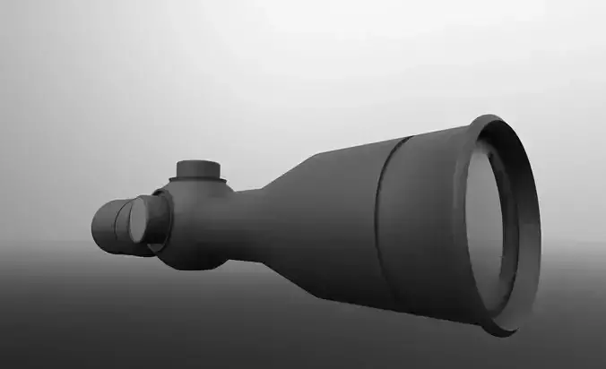 High-Resolution Weapon Lens Model