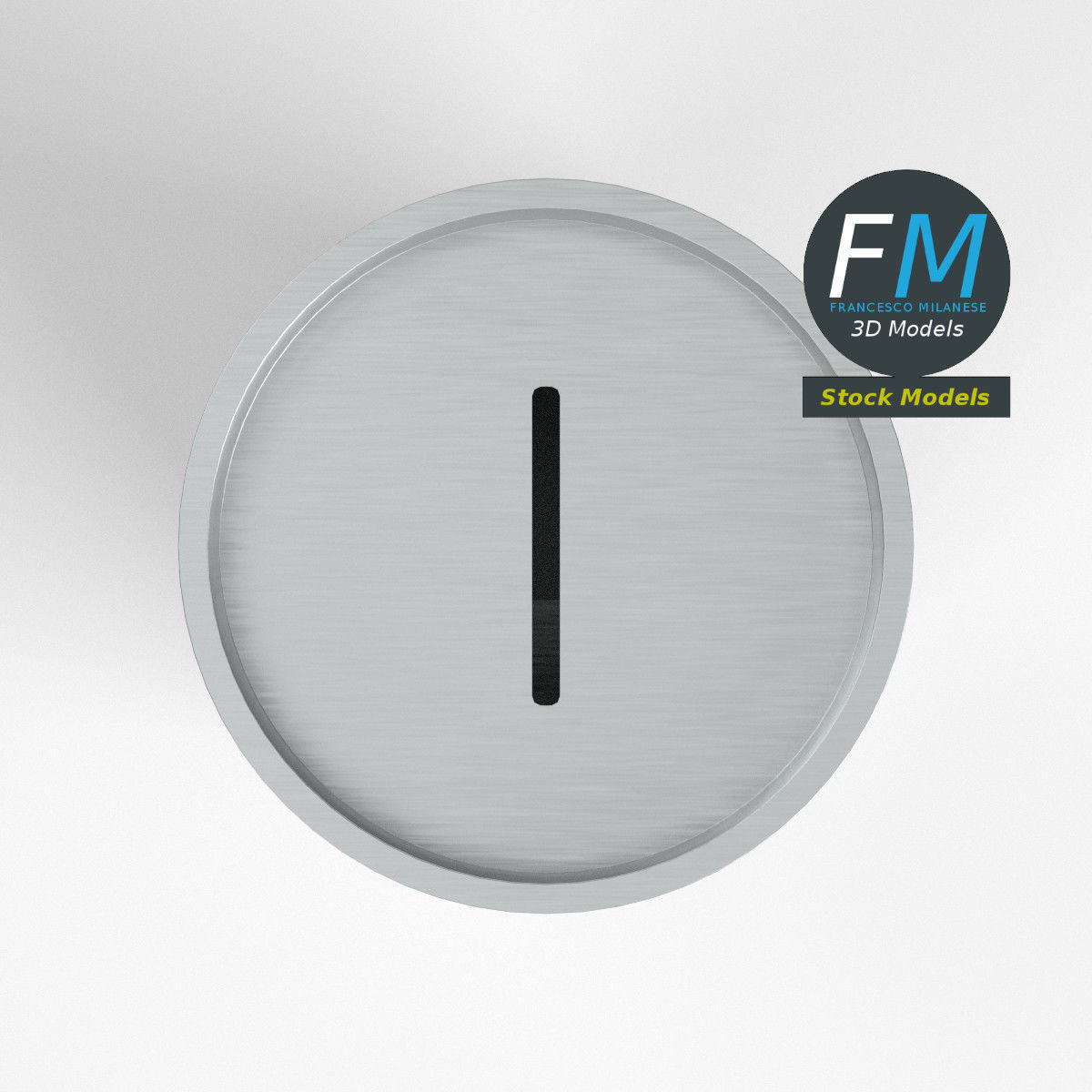 Cylindrical money box 3D model_6