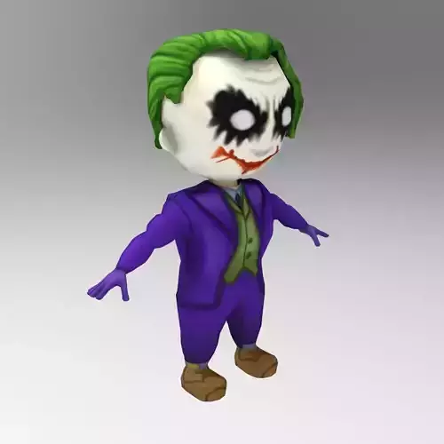 Mobile Game Character Pack 2 Low-poly 3D model