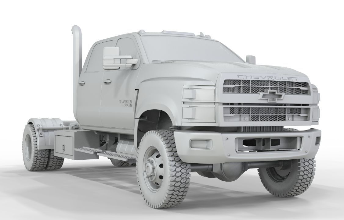 CHEVY 4500 2019 4X4 3D model_11