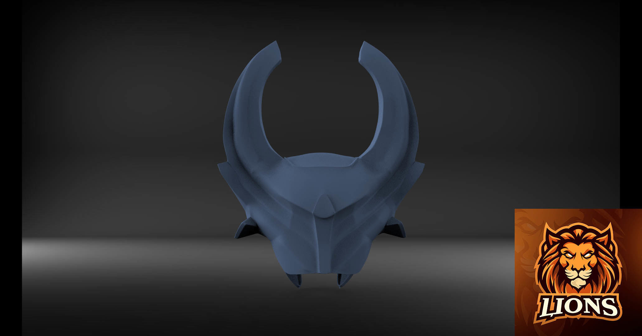 Heimdal Cosplay Helmet for 3d printing 3D model_4