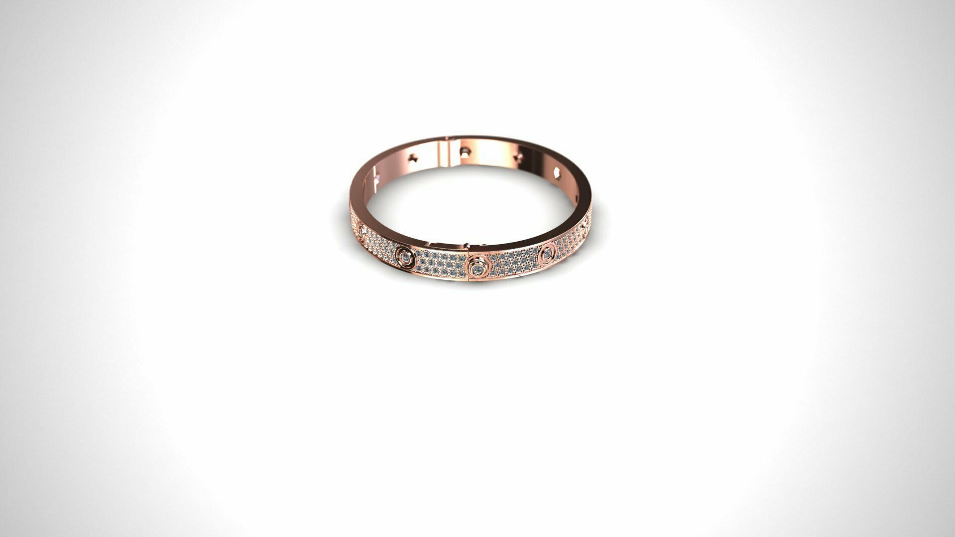 BRACELET CTE SIZE 18 3D print model_4