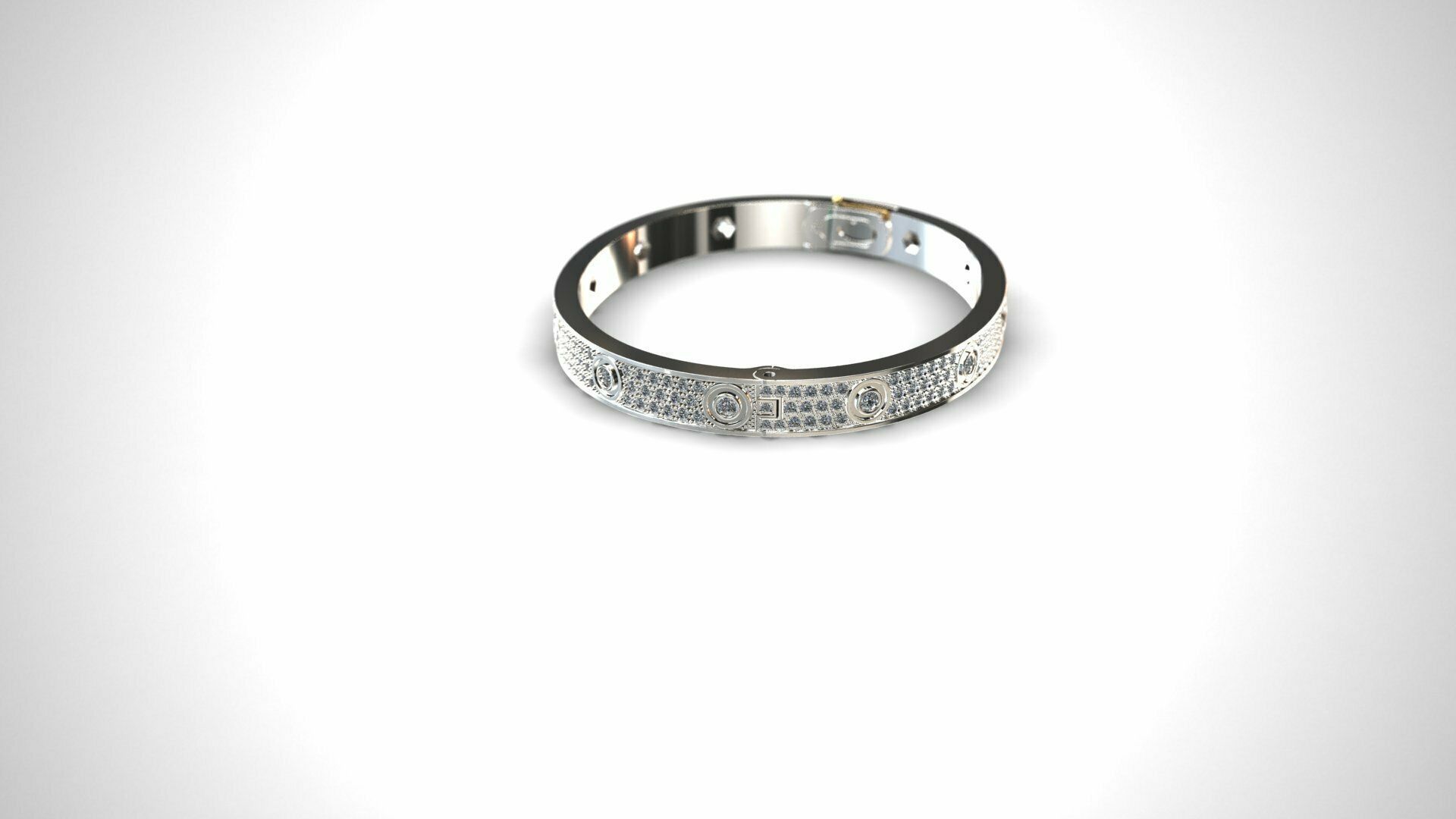 BRACELET CTE SIZE 18 3D print model_2