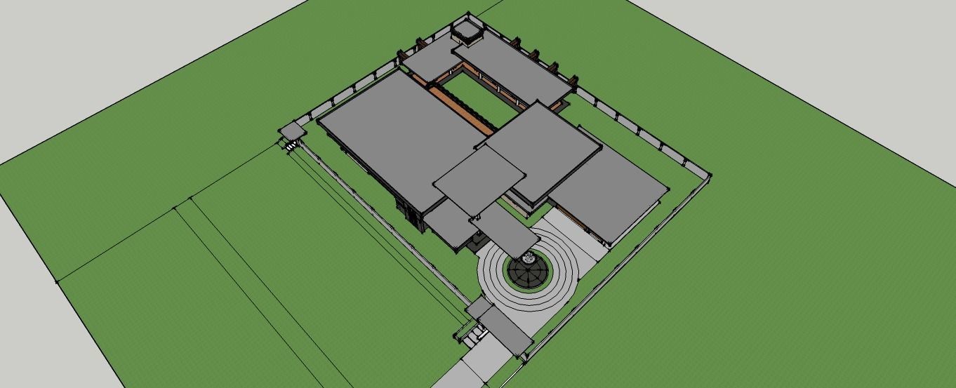 MID-CENTURY MODERN-CONTEMPORARY HOUSE 3D model_11