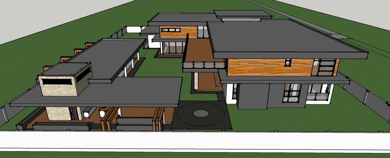 MID-CENTURY MODERN-CONTEMPORARY HOUSE 3D model_9
