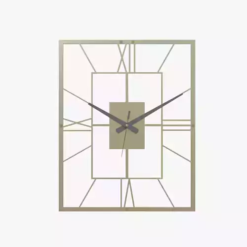 Modern gold wall clock04