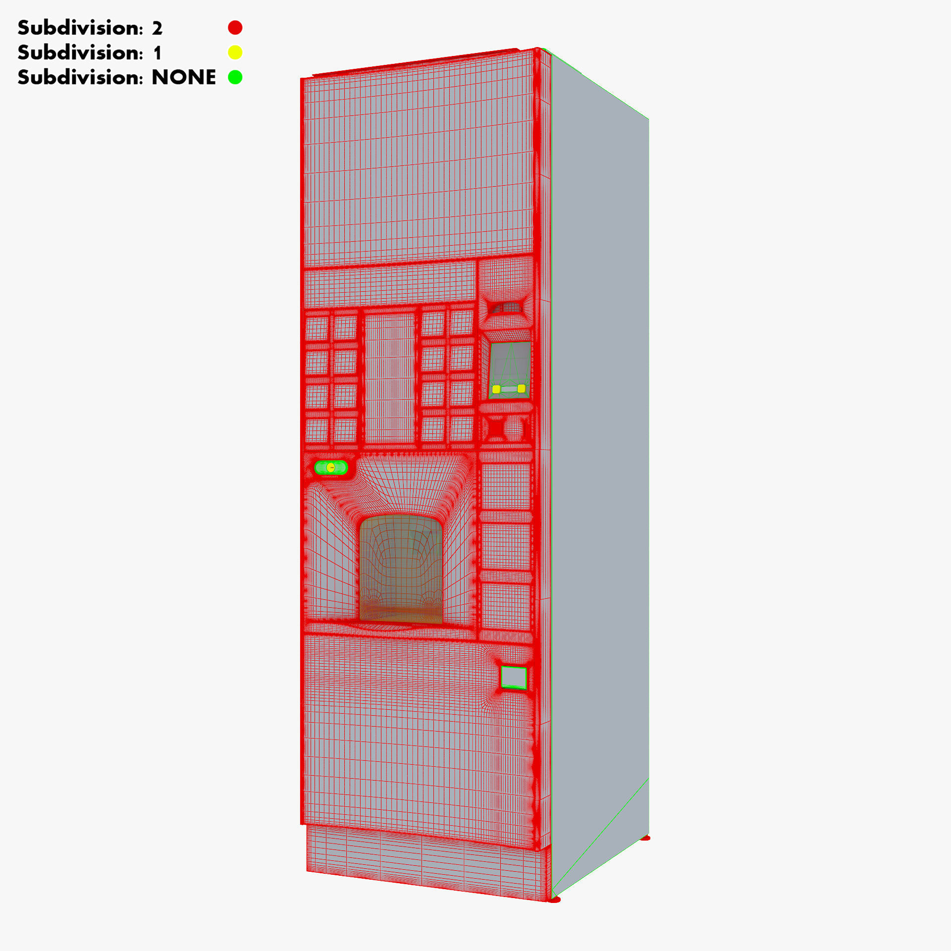 Coffee Vending Machine Luce X1 Pro ES M 1 3D model_35