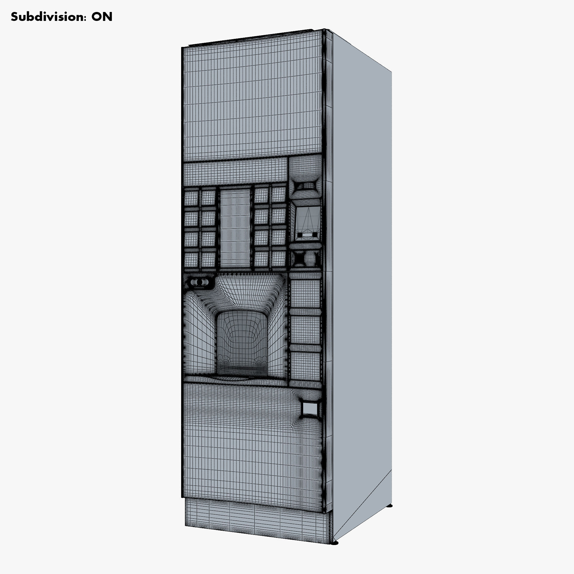 Coffee Vending Machine Luce X1 Pro ES M 1 3D model_11