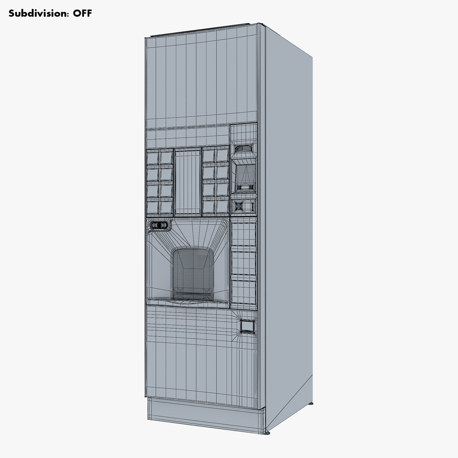 Coffee Vending Machine Luce X1 Pro ES M 1 3D model_12
