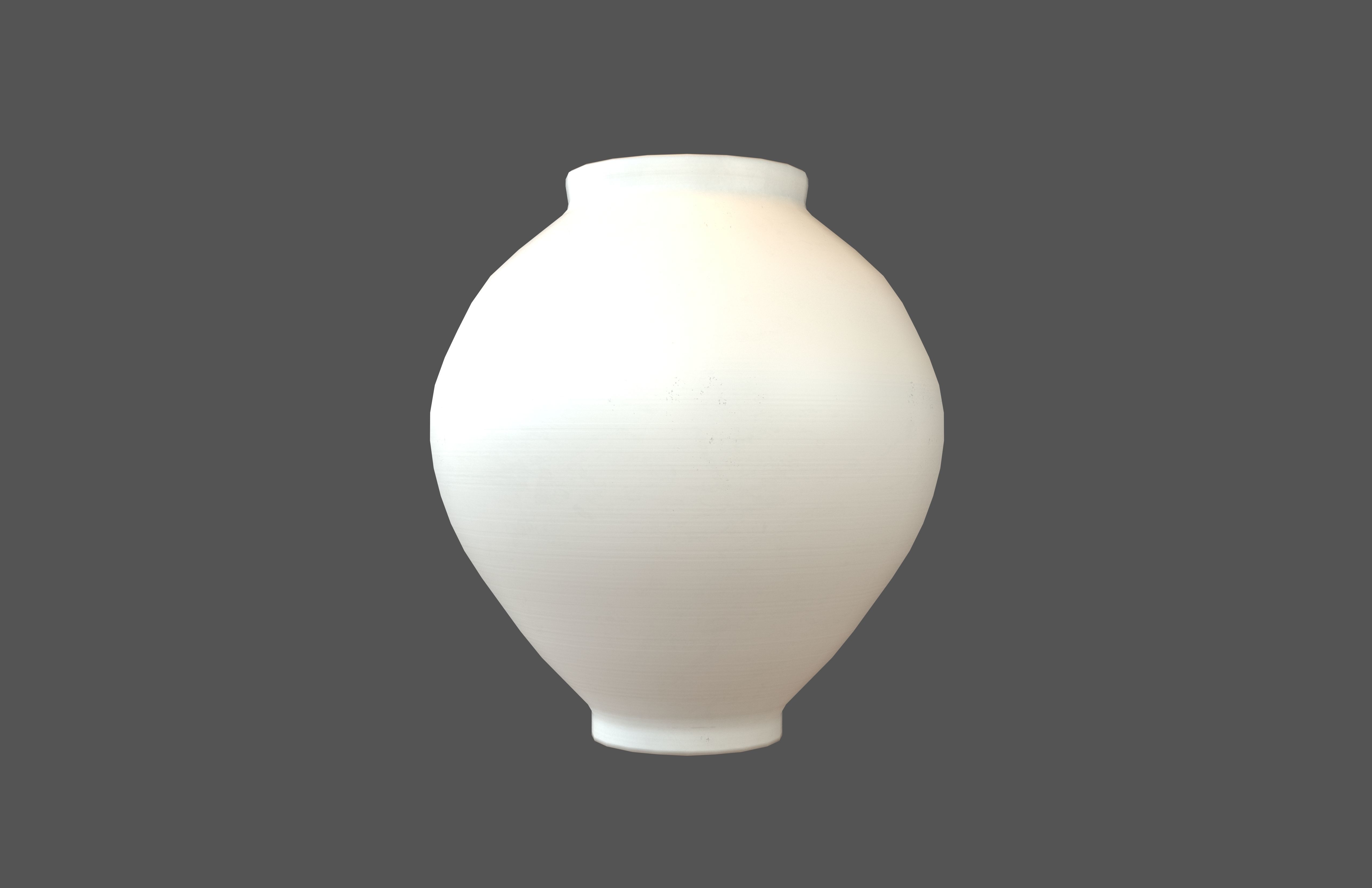 Porcelain Jars V1 001 Low-poly 3D model_2