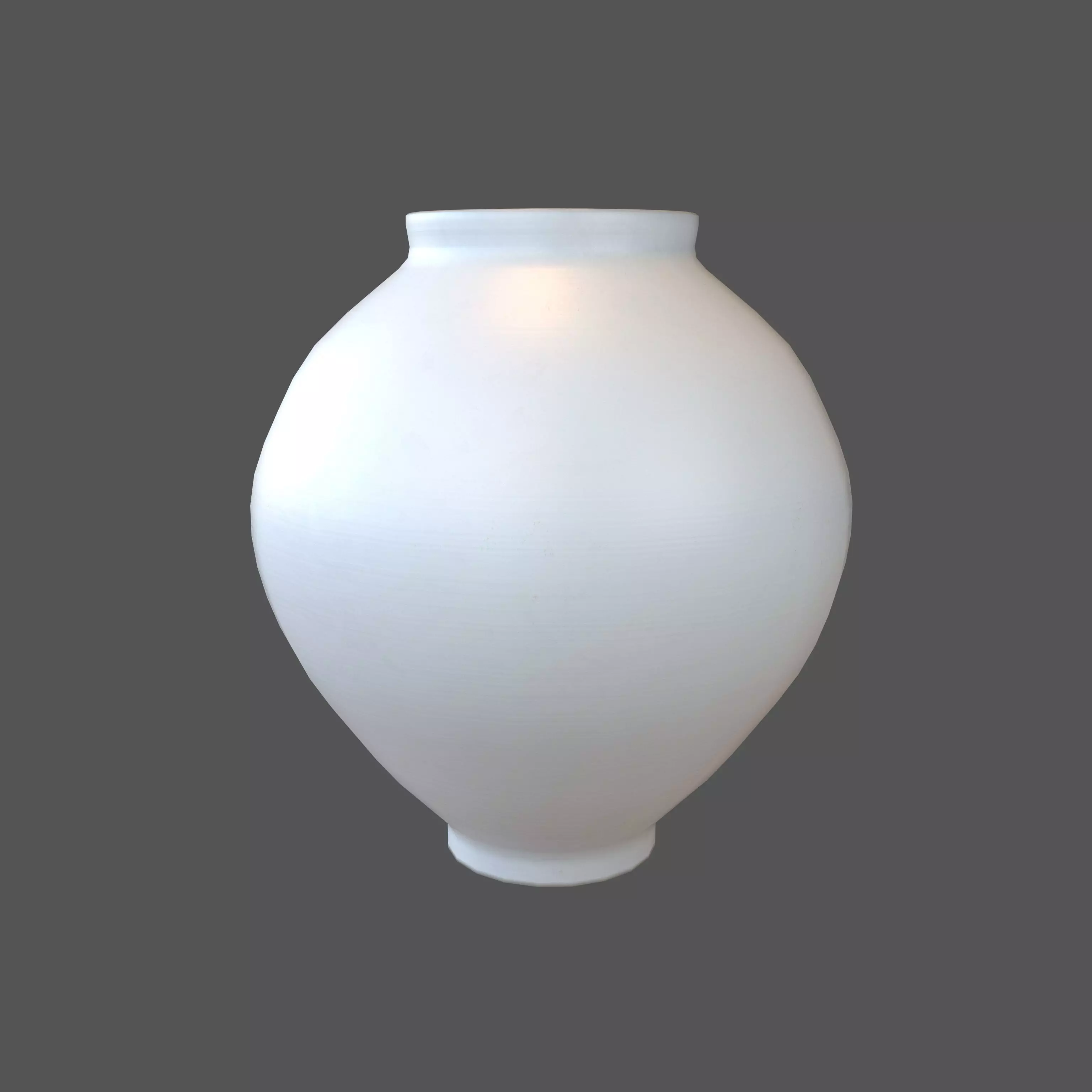 Porcelain Jars V1 002 Low-poly 3D model_0