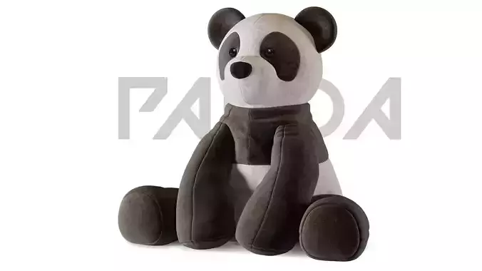 panda toys 3D model