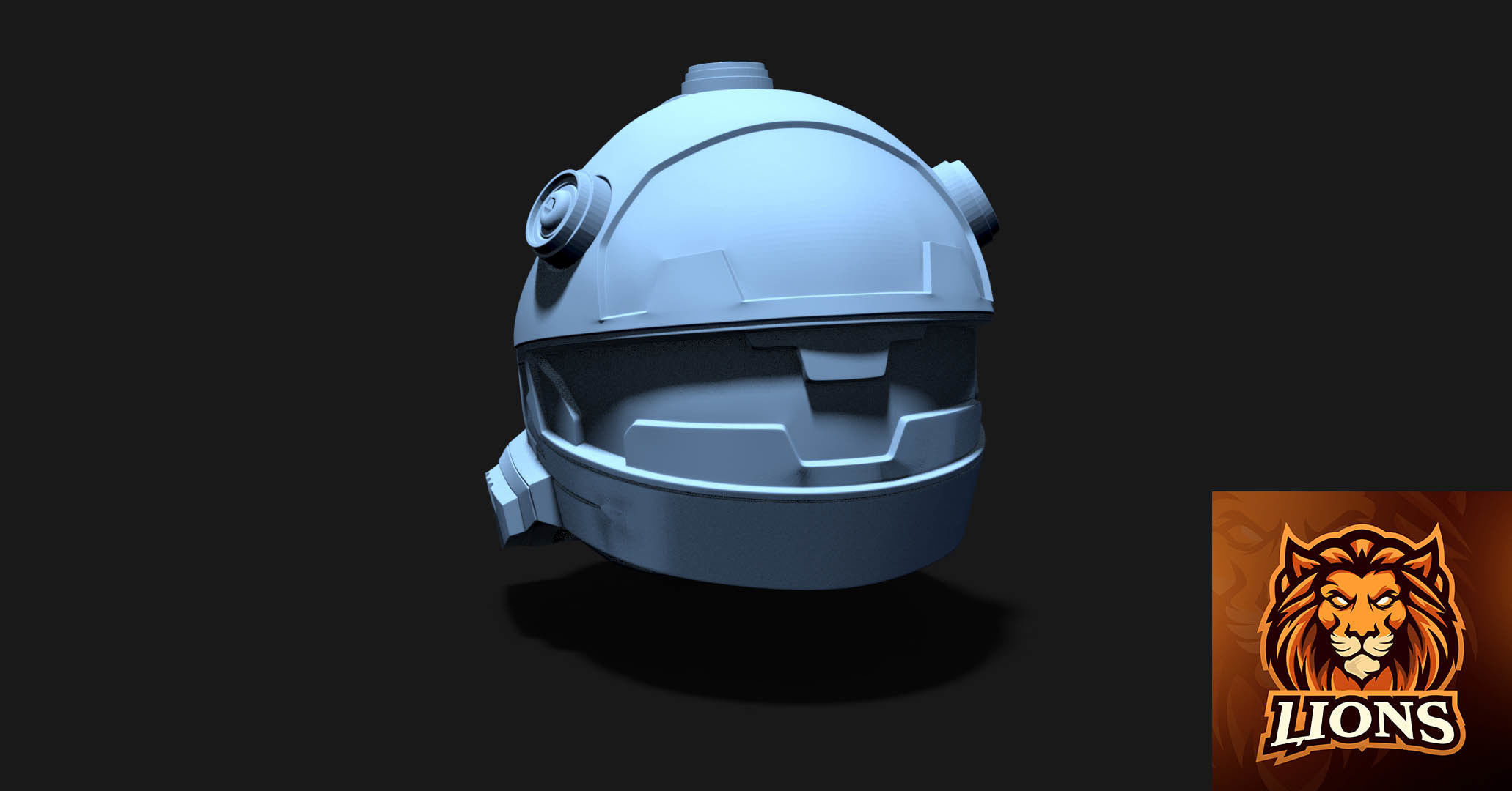 Halo CQB Helmet ready to 3d print 3D model_4