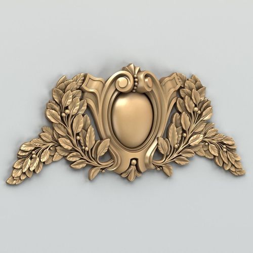 Cartouche 004 3D model