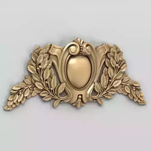 Cartouche 004 3D model