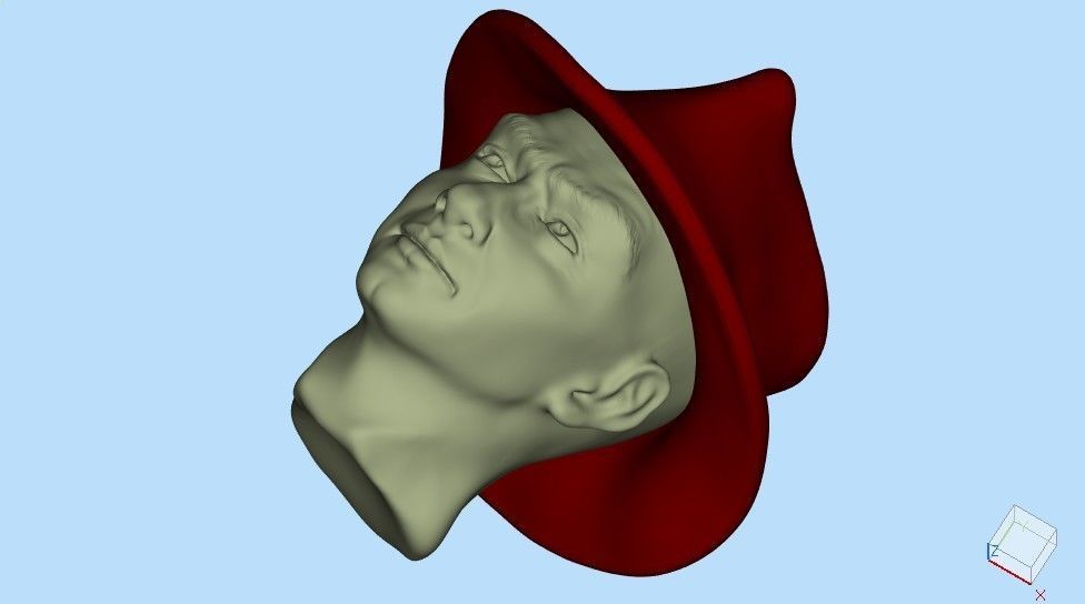 Yul Brynner Sculpts 3D print model_12