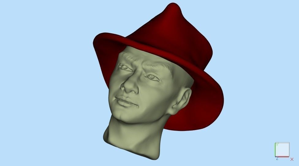 Yul Brynner Sculpts 3D print model_4