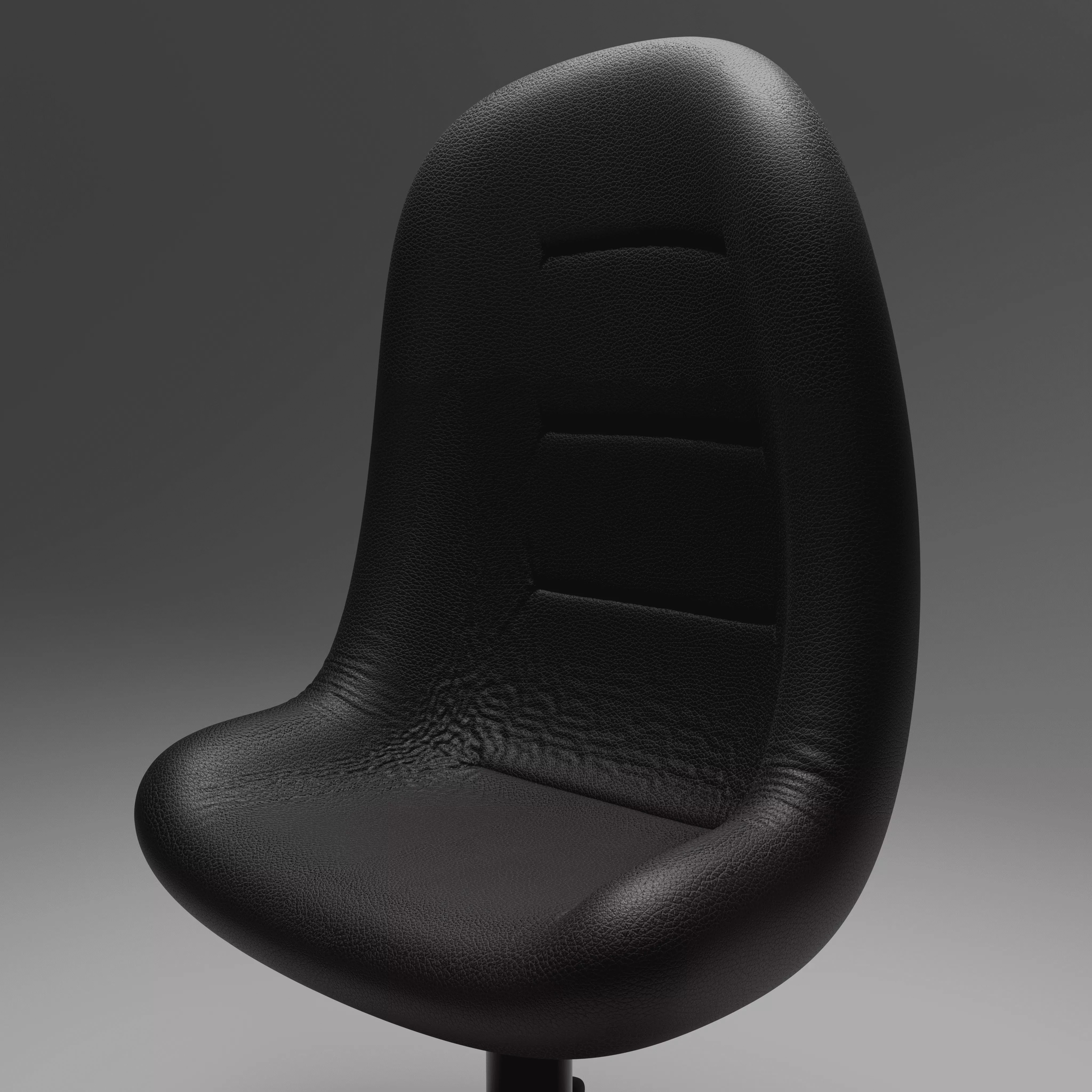 Leather Office Chair 3D model