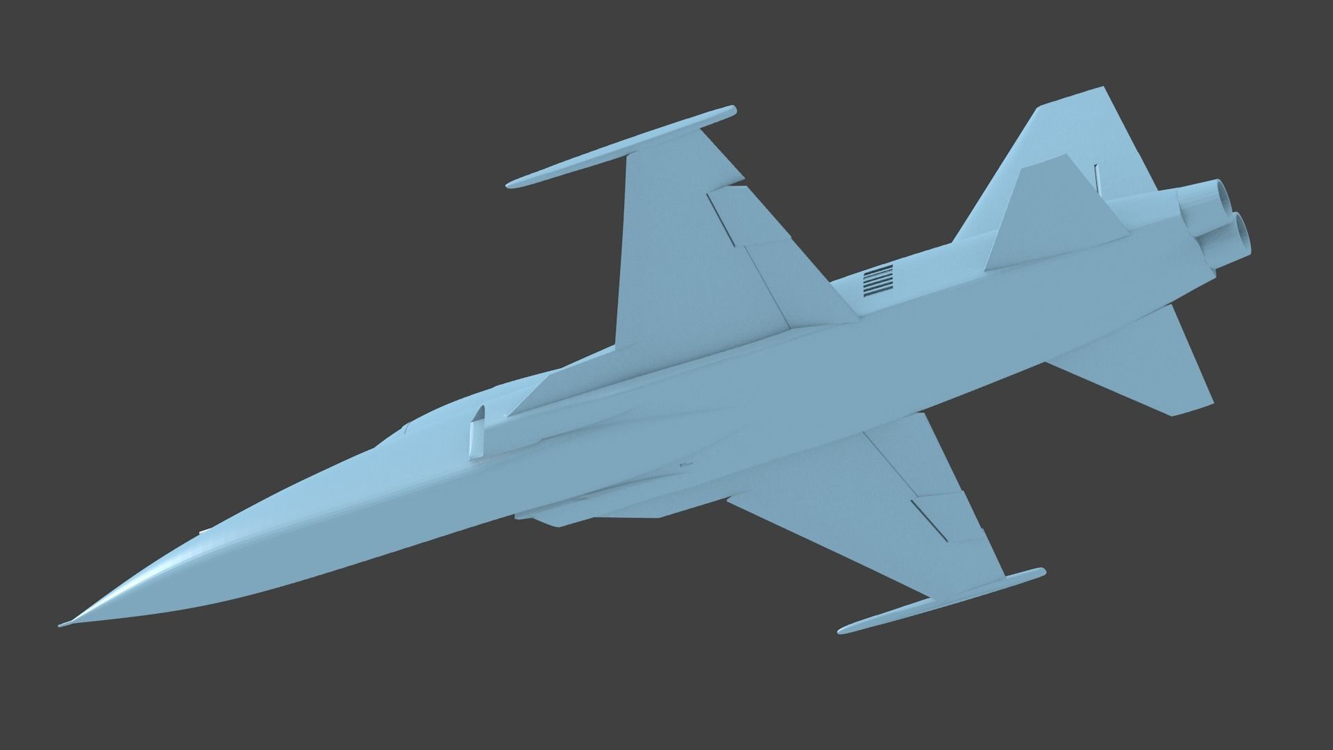 F-5E  TigerII  topgun mig-28 3D print model_3