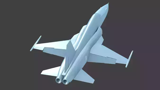 F-5E  TigerII  topgun mig-28 3D print model