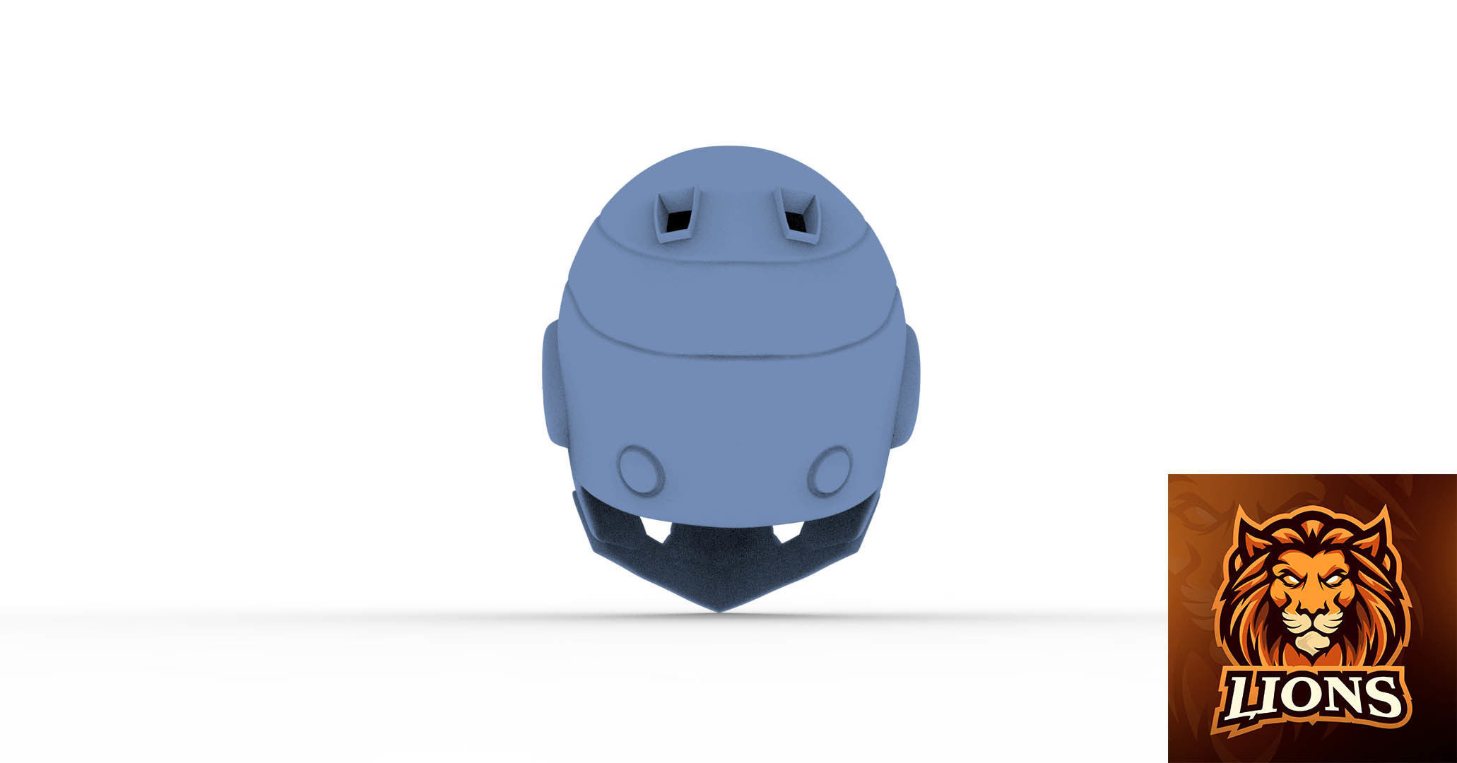 Ghostrider helmet ready to 3dprinting 3D model_4