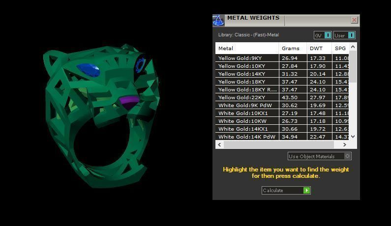 Tiger Leopard Rings 3D print model_5