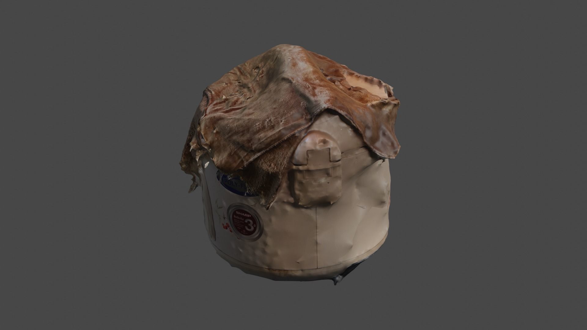 Rice cooker 3D print model_41