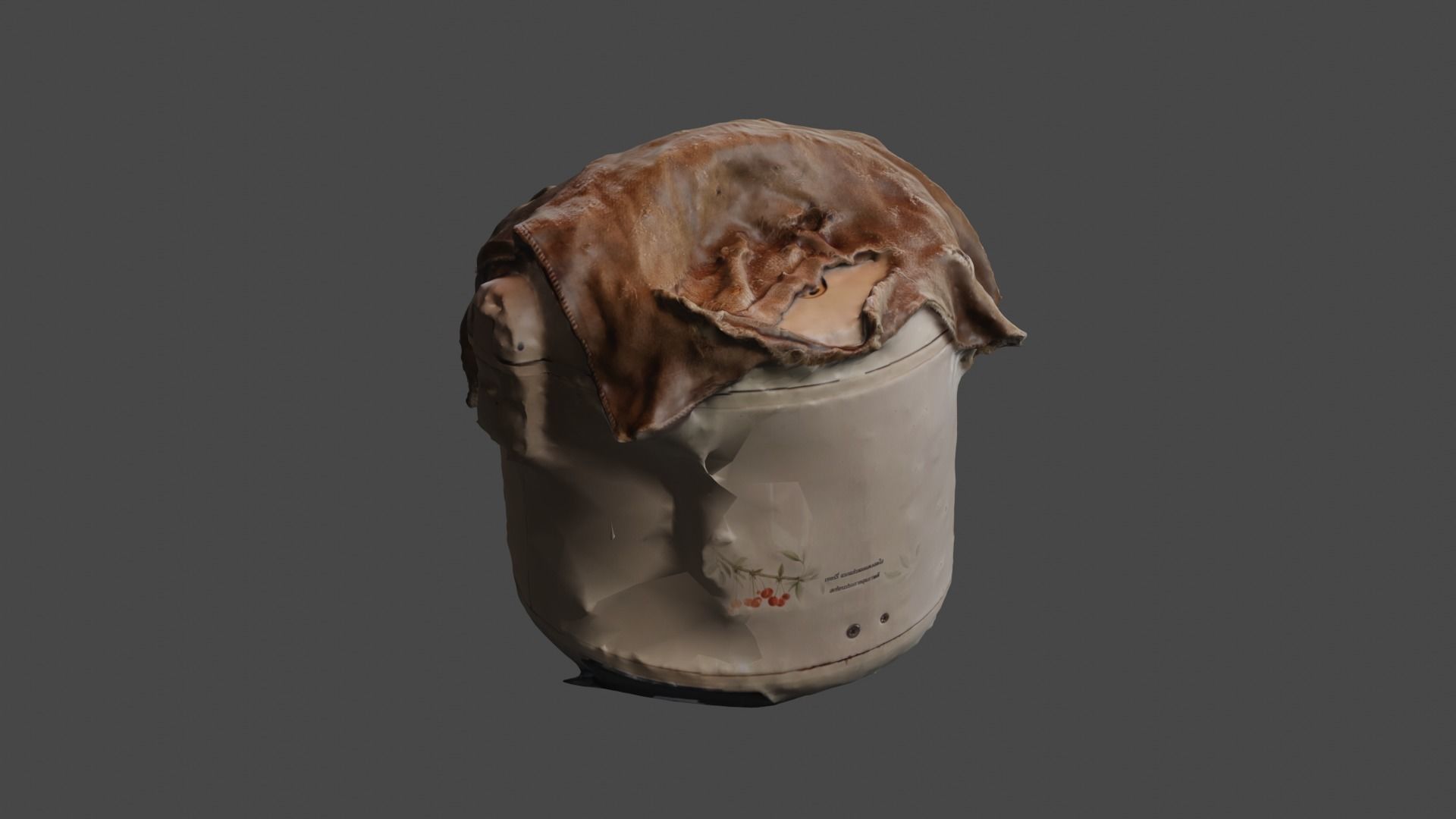 Rice cooker 3D print model_35