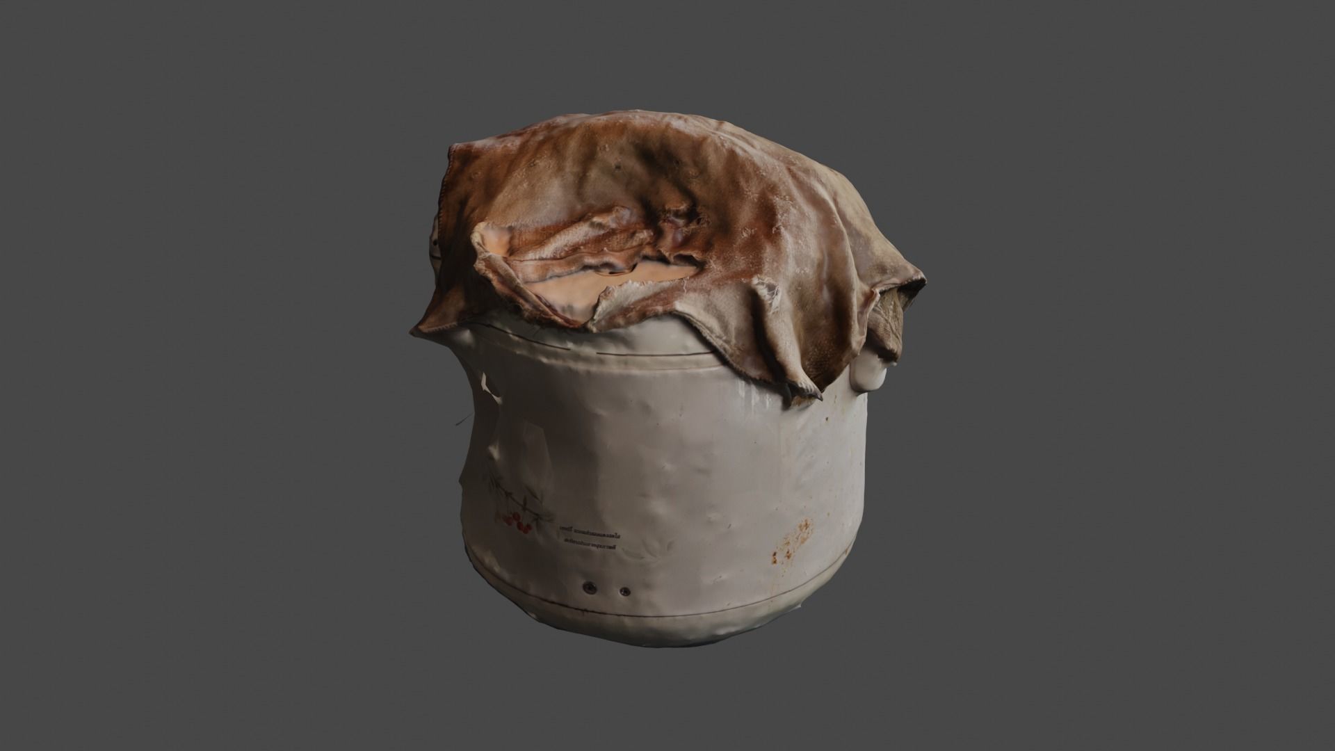 Rice cooker 3D print model_31